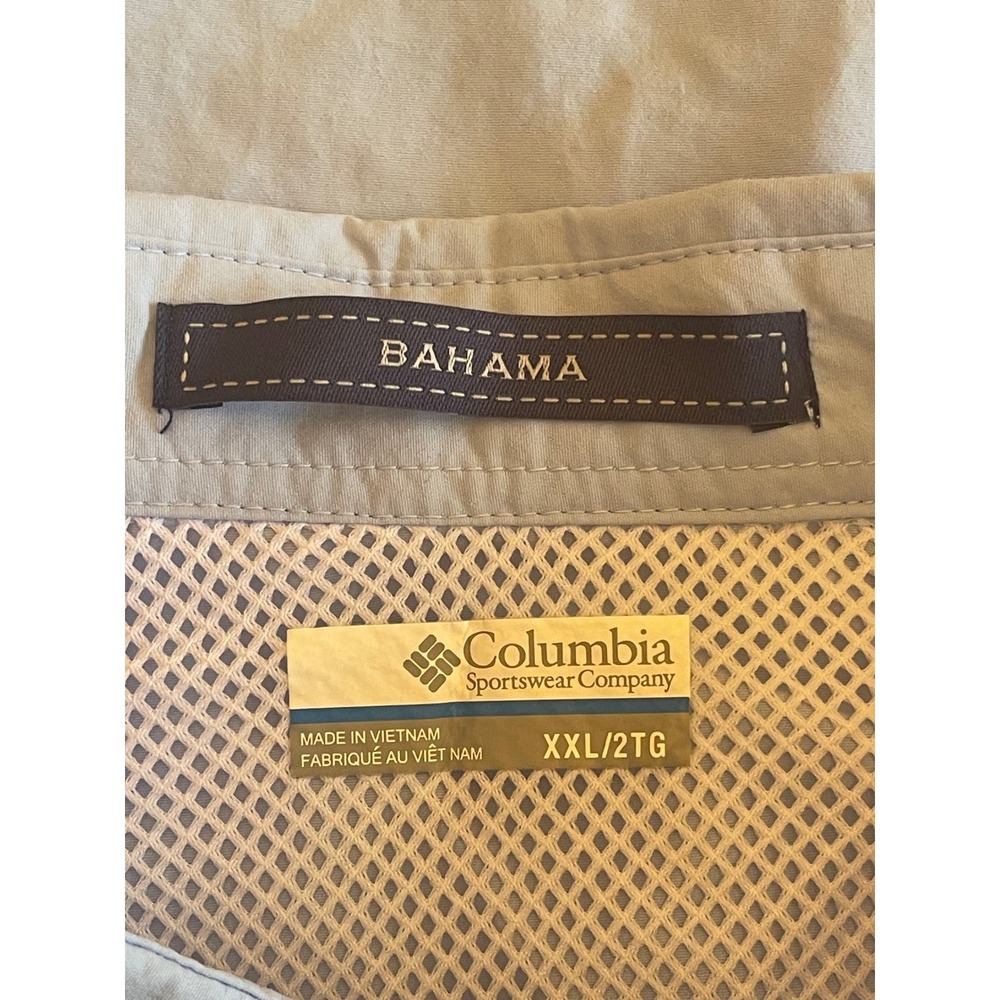 Columbia Bahama 2020 Racers Invitational Mens shirt XXL UPF 50 Sun Protection - Picture 4 of 7